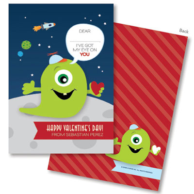 Spark & Spark Valentine's Day Exchange Cards - My Eye Is On You Spark & Spark Valentine's Day Exchange Cards - My Eye Is On You